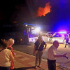 Las imágenes del desalojo por el incendio de Jarilla en Extremadura