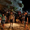 Cientos de visitantes acompañan a la Zaragutía Mora de Alconchel hasta su castillo
