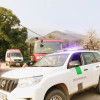 REPOR - Operativo y estado actual de la zona arrasada por el incendio desde Jerte
