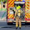 Un vehículo echa a arder en plena vía pública en Plasencia (CC)