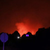 Las imágenes del desalojo por el incendio de Jarilla en Extremadura