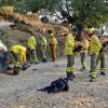 Solidaridad en el norte de Extremadura: bomberos forestales ayudan en las zonas afectadas por el incendio de Jarilla