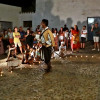 Éxito en las calles de Barcarrota: actores, cantantes y multitud de público en la XI Visita Guiada Nocturna
