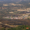Así se encuentra uno de los pueblos afectados por el incendio de Jarilla: "Volverás a florecer"