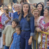 Así ha sido la visita de los Reyes a las zonas afectadas por los incendios en Extremadura