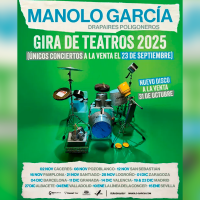 Manolo García arranca en Cáceres su nueva gira teatral