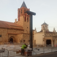 Las obras en la basílica de Santa Eulalia vuelve a generar polémica: "No cumplen la normativa"