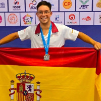 El nadador extremeño Guillermo Gracia se proclama campeón del mundo en Bangkok
