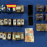 Detenido en Badajoz con 19 kilos de hachis bajo el asiento de su coche