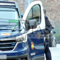 Dispositivo policial en Suerte de Saavedra (BA)