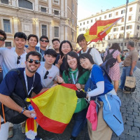 Más de 1.000 jóvenes extremeños participan en el Jubileo en Roma