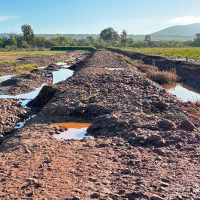 Don Benito arreglará los caminos rurales dañados por una de las borrascas más destructivas