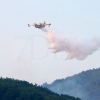 Mejoría considerable del incendio de Jarilla: así está la situación