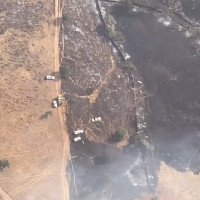 El incendio de Aliseda ha sido provocado por "intereses económicos": más de 4.000 hectáreas