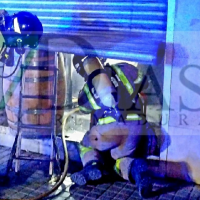 Un incendio en un bar alerta a los vecinos de Valdepasillas durante la madrugada