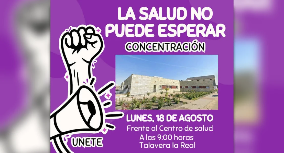 Vecinos de Talavera la Real se hartan de la situación en su Centro de Salud y anuncian concentraciones