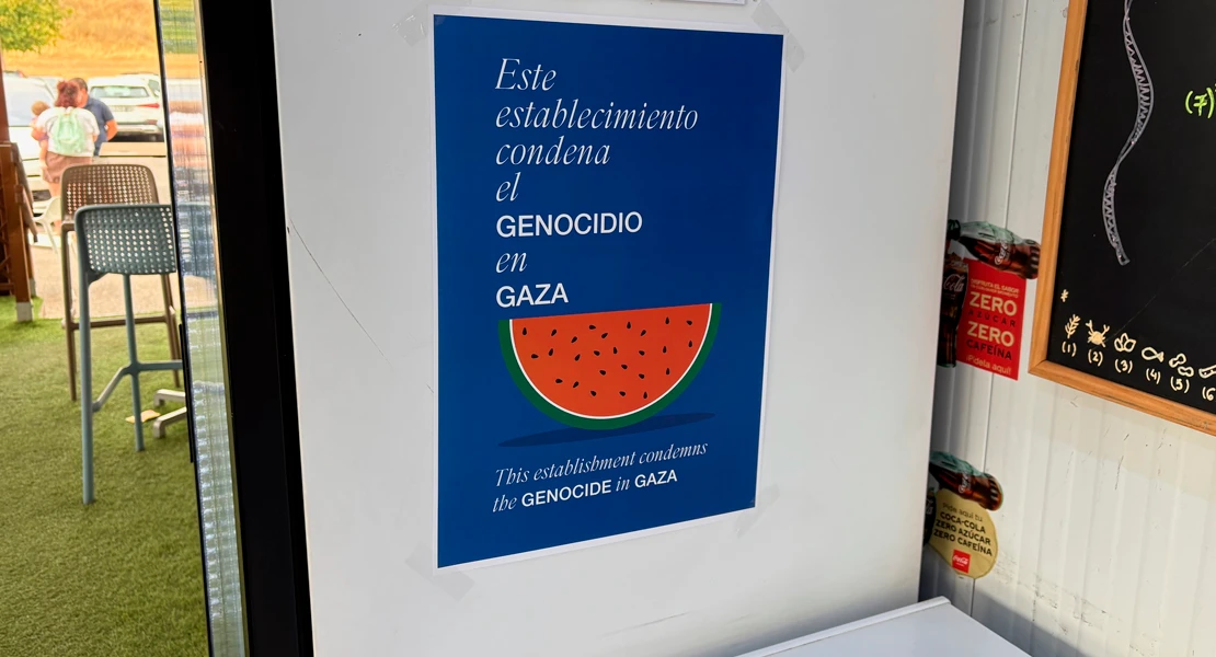 Comercios de Mérida se suman a una campaña de apoyo al pueblo palestino
