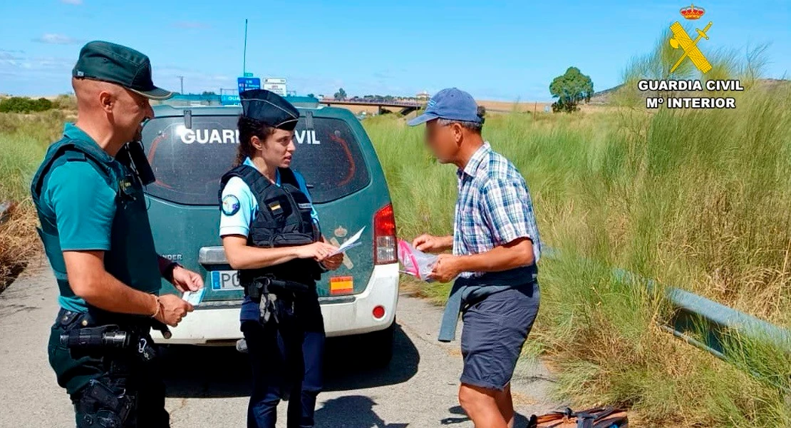 La Guardia Civil de Cáceres refuerza la seguridad en zonas turísticas con dos gendarmes franceses