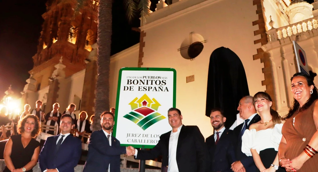 Jerez de los Caballeros celebra su proclamación como uno de los Pueblos Más Bonitos de España