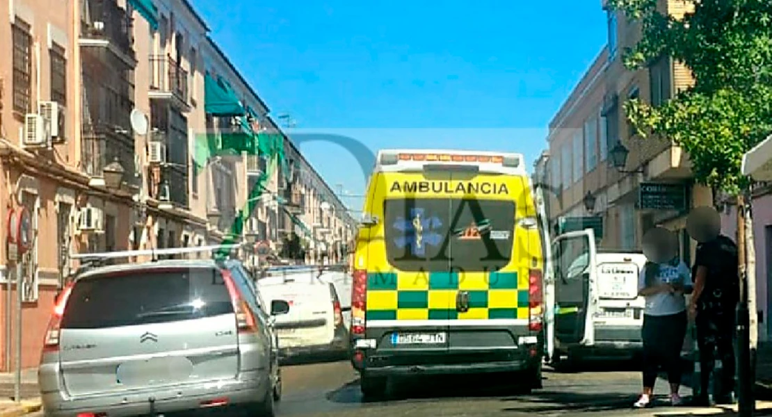 Un joven herido tras caer de una moto en Badajoz