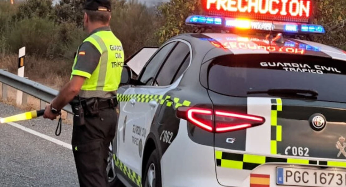 Herida grave una mujer en un accidente en la A-66 en la provincia de Badajoz
