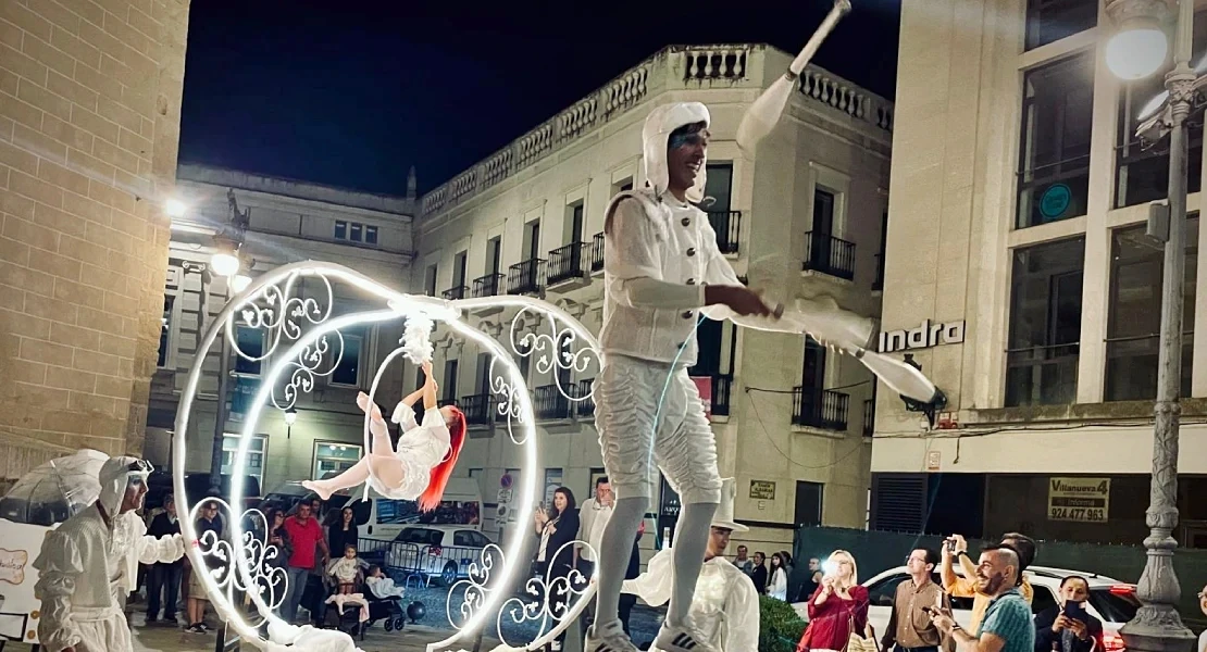 La Diputación de Badajoz aviva la Noche en Blanco con la apertura de sus espacios