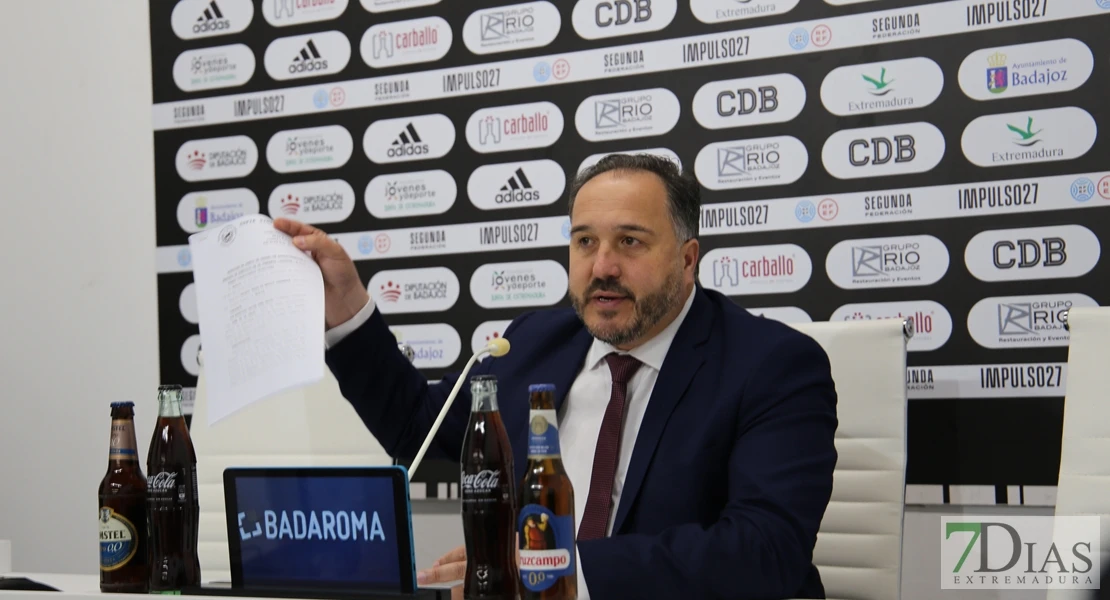 Nueva crisis en el CD Badajoz: la FIFA bloquea su inscripción y no contesta