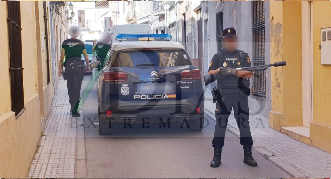 Golpe al tráfico de drogas en Badajoz