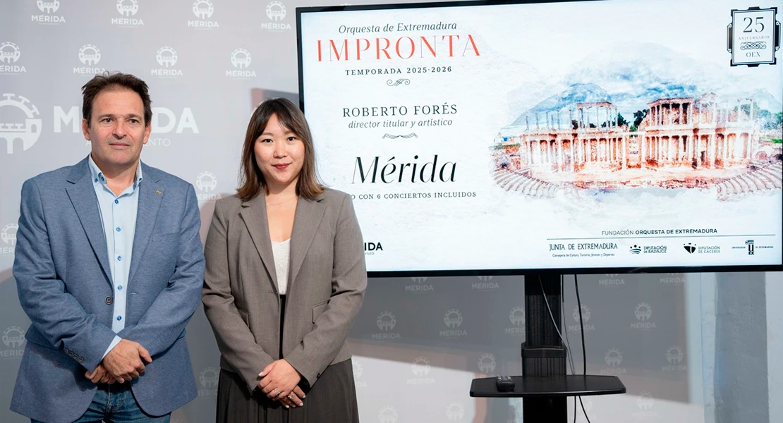 Novedades en la temporada 2025-2026 de la Orquesta de Extremadura