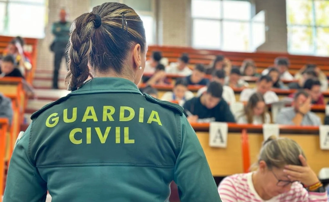 Cerca de 28.000 personas opositan para una de las 3.118 plazas en la Guardia Civil