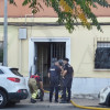Gran despliegue por un incendio en un bloque de la av. Santa Marina de Badajoz
