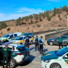 Así ha sido el simulacro de persecución realizado esta mañana entre Guardia Civil y GNR portuguesa