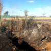 Un incendio forestal calcina varias ha de cultivo en la provincia de Badajoz