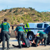 Así ha sido el simulacro de persecución realizado esta mañana entre Guardia Civil y GNR portuguesa