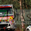 Un grave incendio forestal entre Gévora y Valdebótoa moviliza un amplio dispositivo de emergencias