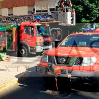 Rescate en Carolina Coronado: Bomberos de Badajoz auxilian a una mujer mayor en su domicilio