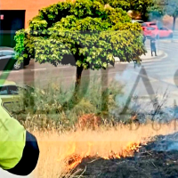 Vecinos alertan de un fuego en Badajoz y la rápida actuación evita daños personales