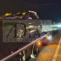 Accidente mortal en la carretera de Olivenza: un joven colisiona contra un caballo