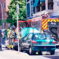 Un incendio en un vehículo provoca alarma en San Fernando (BA)