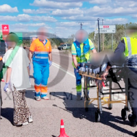 Un accidente en Extremadura deja a un motorista herido y a un coche a la fuga