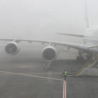 Empresarios y autónomos exigen el sistema antiniebla en el aeropuerto de Badajoz