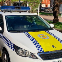 Herido grave tras una colisión entre una furgoneta y una moto en Don Benito