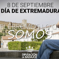 La Diputación de Badajoz celebra el Día de Extremadura con un mensaje de orgullo y unidad