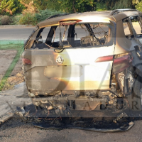 Arde otro coche en las calles de Badajoz durante la madrugada