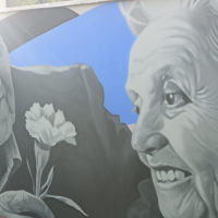 La residencia El Colono honra a nuestros mayores con un mural y diversas actividades