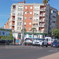 Accidente en el puente de Rivillas en Badajoz