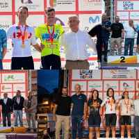 Varios extremeños suben al pódium en el Campeonato de España Máster