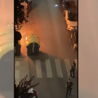 Incendio esta madrugada en la calle Rafael Lucenqui de Badajoz
