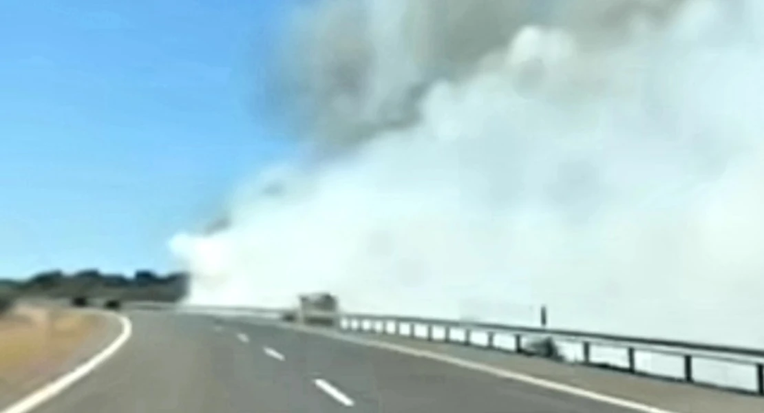 Nuevo incendio forestal en Plasencia: declaran el nivel 1 por afección a carreteras