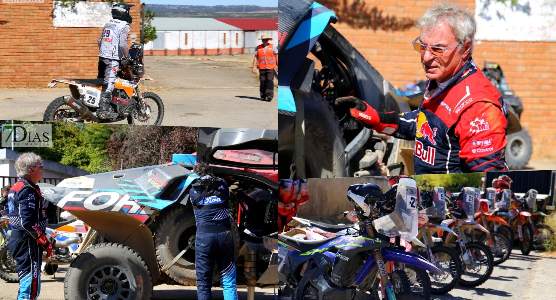 Carlos Sainz protagoniza la 2ª etapa del Rally Raid Portugal a su paso por San Vicente